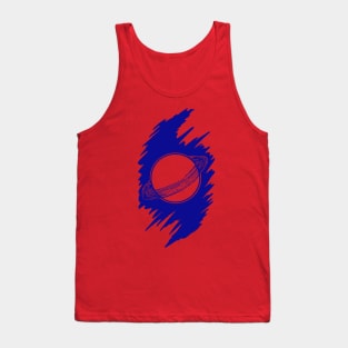 The blue Planet - Saturn Tank Top